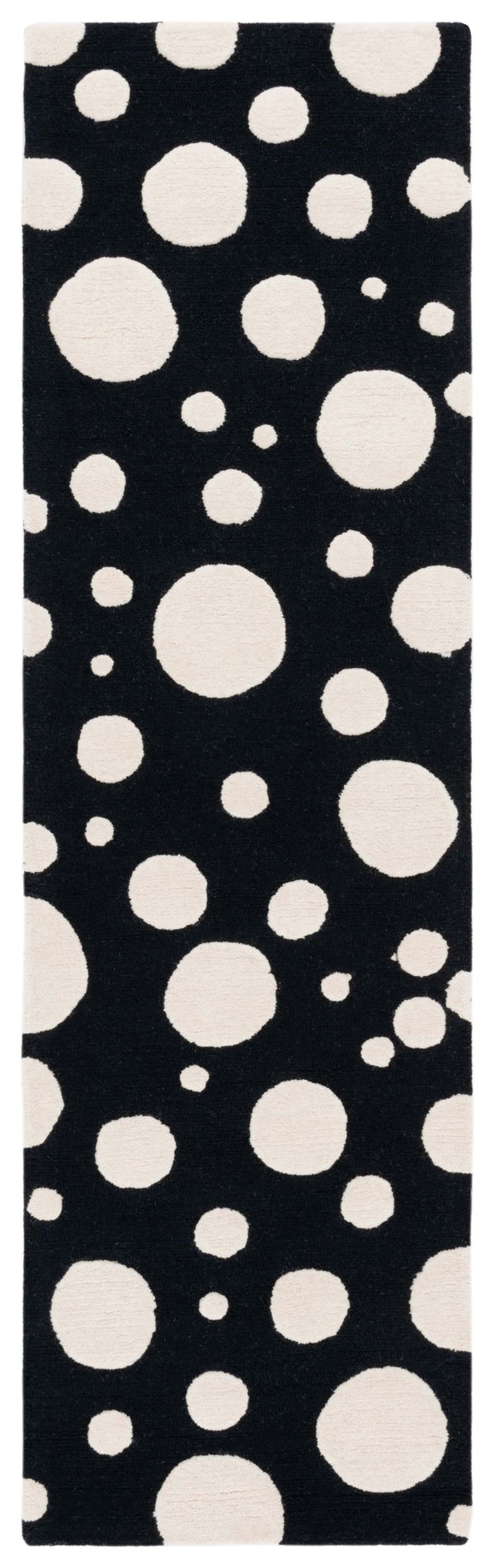 Safavieh Cambridge Hand-tufted Transitional Ivory Rug - Luxurious Wool Blend For Timeless Home Elegance Black ,Ivory 80% Wool,20% Cotton Cam147z-8