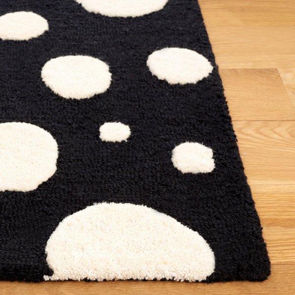 Safavieh Cambridge Hand-tufted Transitional Ivory Rug - Luxurious Wool Blend For Timeless Home Elegance Black ,Ivory 80% Wool,20% Cotton Cam147z-8