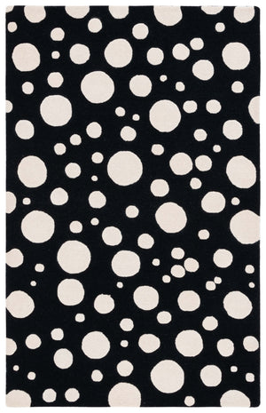 Safavieh Cambridge Hand-tufted Transitional Ivory Rug - Luxurious Wool Blend For Timeless Home Elegance Black ,Ivory 80% Wool,20% Cotton Cam147z-8