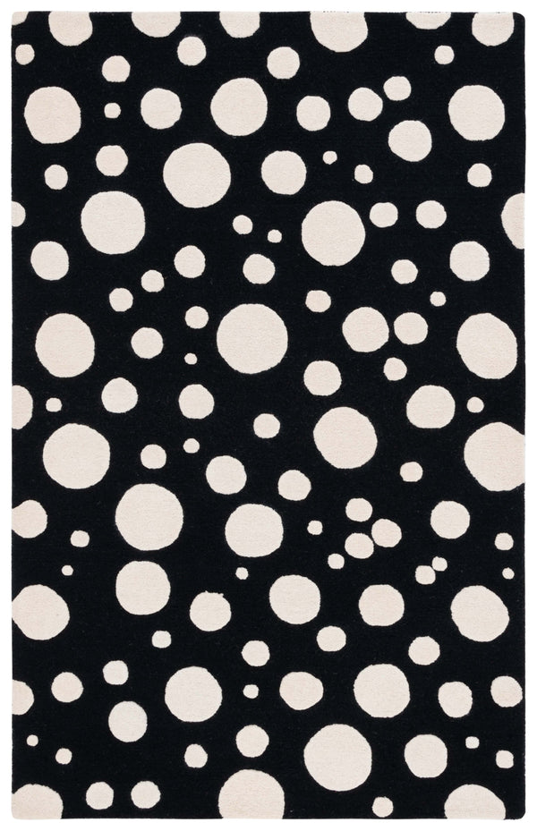 Safavieh Cambridge Hand-tufted Transitional Ivory Rug - Luxurious Wool Blend For Timeless Home Elegance Black ,Ivory 80% Wool,20% Cotton Cam147z-8