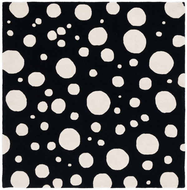 Safavieh Cambridge Hand-tufted Transitional Ivory Rug - Luxurious Wool Blend For Timeless Home Elegance Black ,Ivory 80% Wool,20% Cotton Cam147z-8