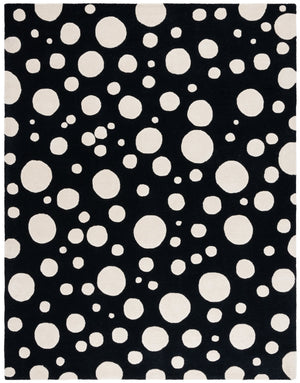 Safavieh Cambridge Hand-tufted Transitional Ivory Rug - Luxurious Wool Blend For Timeless Home Elegance Black ,Ivory 80% Wool,20% Cotton Cam147z-8