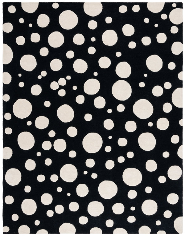 Safavieh Cambridge Hand-tufted Transitional Ivory Rug - Luxurious Wool Blend For Timeless Home Elegance Black ,Ivory 80% Wool,20% Cotton Cam147z-8