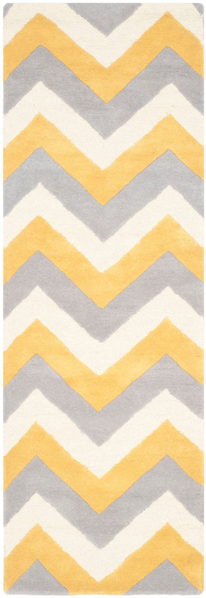 Safavieh Cambridge 153 Hand Tufted  Rug Grey / Gold CAM153A-2