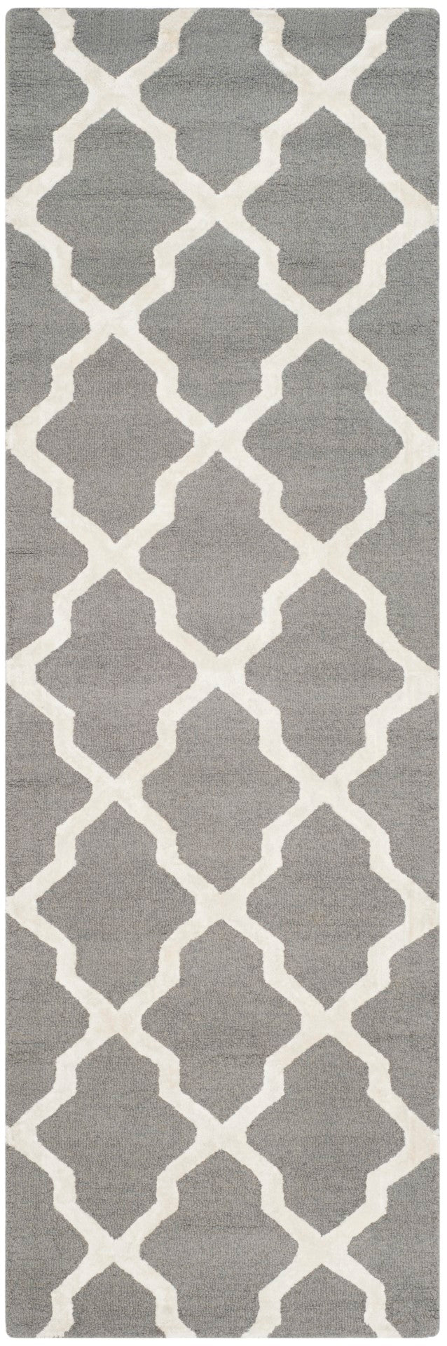 Safavieh Cambridge 155 Hand Tufted  Rug Grey / Ivory CAM155D-2