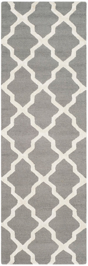 Safavieh Cambridge 155 Hand Tufted  Rug Grey / Ivory CAM155D-2