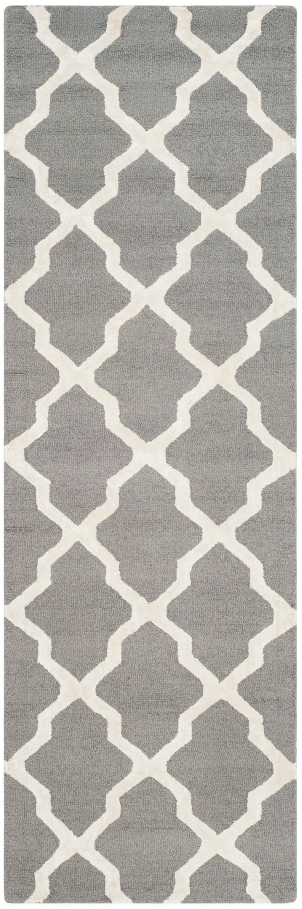 Safavieh Cambridge 155 Hand Tufted  Rug Grey / Ivory CAM155D-2