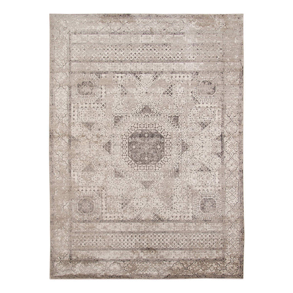 AMER Rugs Cambridge Medallion Polyester Area Rug with Metallic Shimmer for Living Rooms CAM3131157
