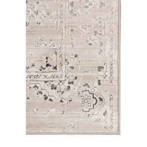 Cambridge Medallion Area Rug Power-loomed Polyester with Metallic Sheen for Entryways