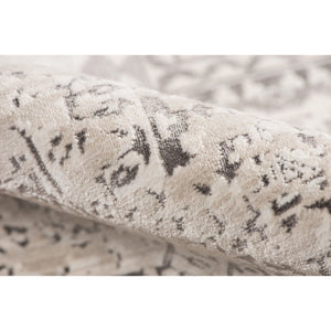 Cambridge Medallion Area Rug Power-loomed Polyester with Metallic Sheen for Entryways