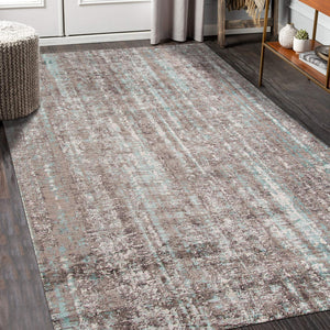 Cambridge Wilton Loomed Metallic Shimmer Polyester Area Rug for Living Room Decor