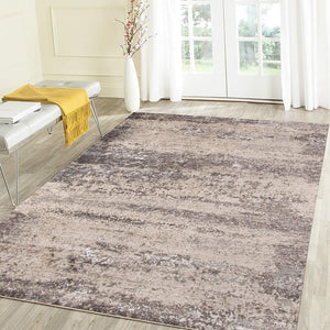 Cambridge Metallic Shimmer Polyester Area Rug Power-loomed Transitional Living Room Accent