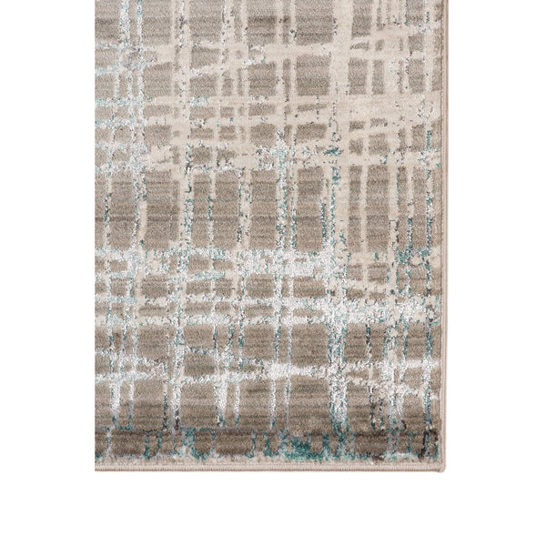 Cambridge Metallic Shimmer Power Loomed Polyester Area Rug for Living Room Decor