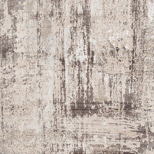 Cambridge Metallic Polyester Runner Rug Power Loomed Abstract Shimmer for Hallways