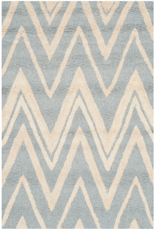 Safavieh Cambridge 711 Hand Tufted  Rug Blue / Ivory CAM711B-2
