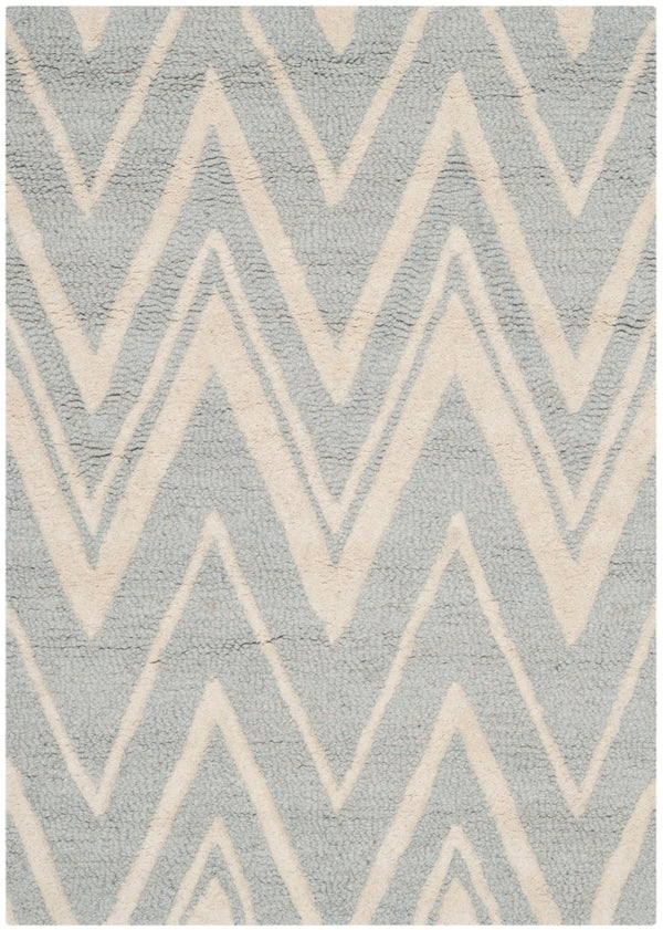 Safavieh Cambridge 711 Hand Tufted  Rug Grey / Ivory CAM711G-2