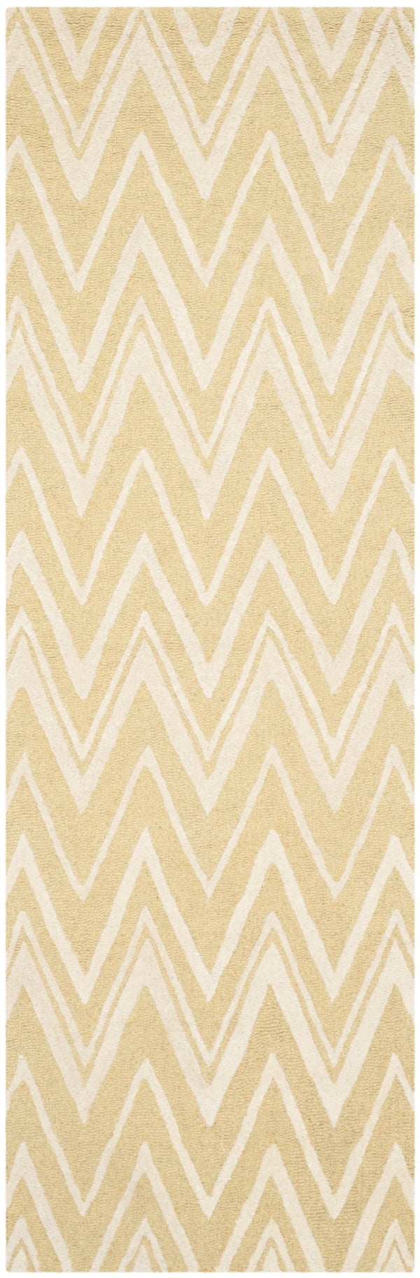 Safavieh Cambridge 711 Hand Tufted  Rug Light Gold / Ivory CAM711L-28