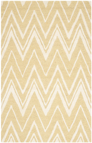 Safavieh Cambridge 711 Hand Tufted  Rug Light Gold / Ivory CAM711L-3