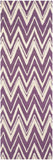 Safavieh Cambridge 711 Hand Tufted  Rug Purple / Ivory CAM711P-28