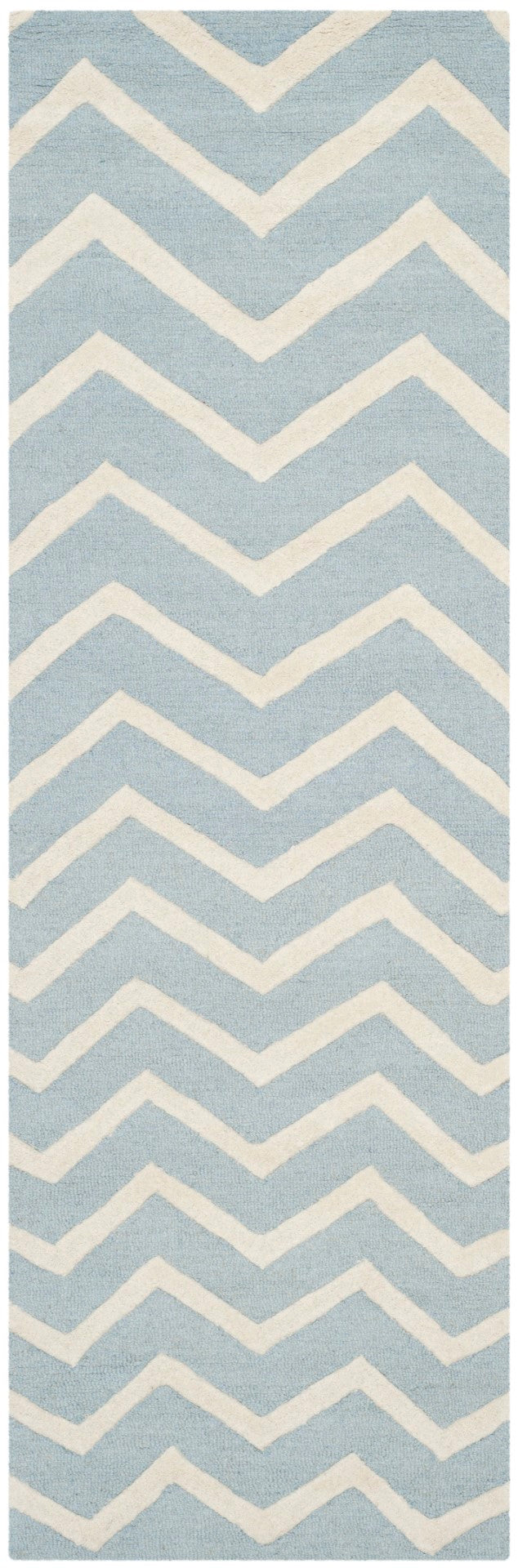 Safavieh Cambridge 714 Hand Tufted  Rug Blue / Ivory CAM714B-2