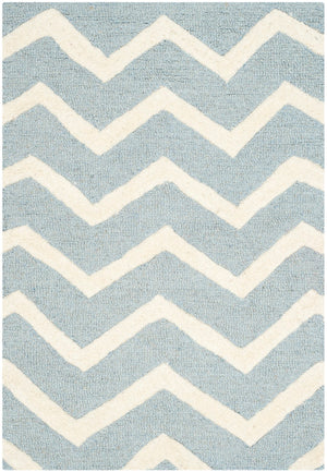 Safavieh Cambridge 714 Hand Tufted  Rug Blue / Ivory CAM714B-2