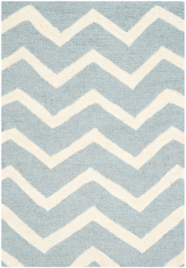 Safavieh Cambridge 714 Hand Tufted  Rug Blue / Ivory CAM714B-2