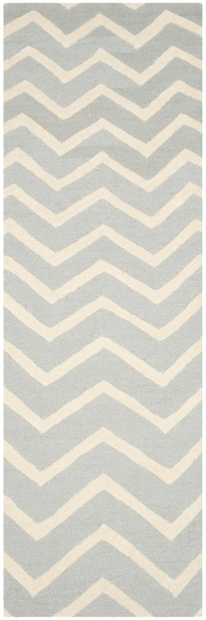 Safavieh Cambridge 714 Hand Tufted  Rug Grey / Ivory CAM714G-28