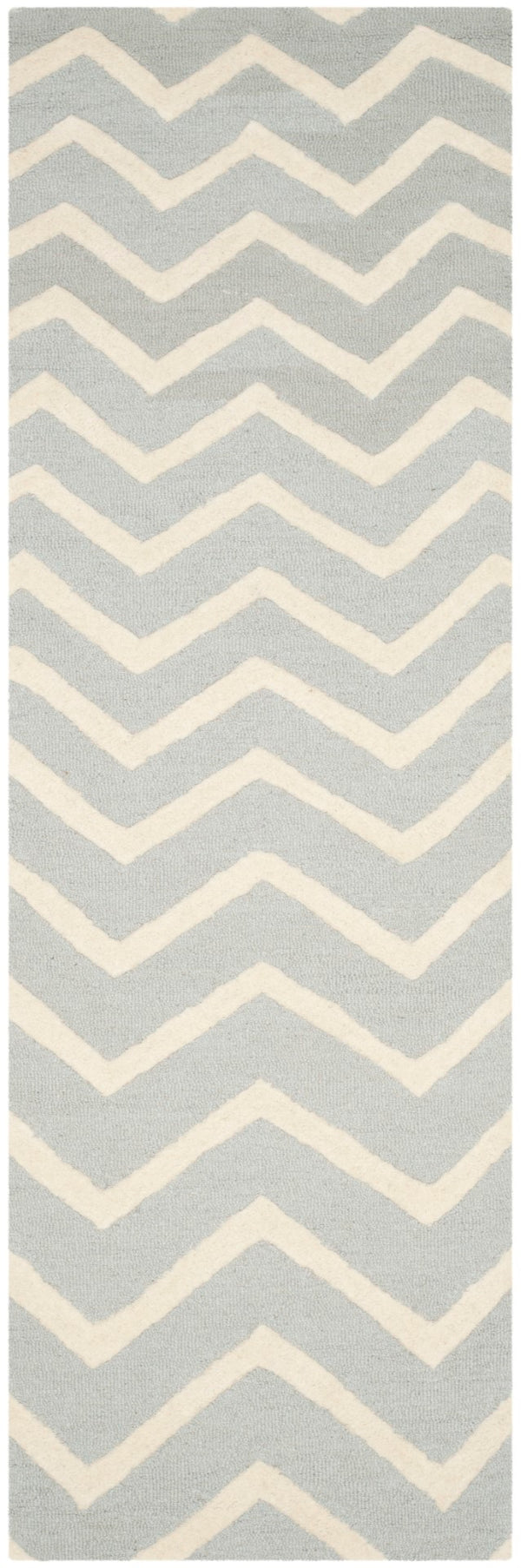 Safavieh Cambridge 714 Hand Tufted  Rug Grey / Ivory CAM714G-28