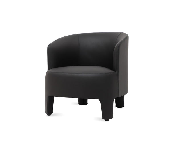 Soho Concept Camilla Lounge Armchair – Elegant, Durable Seating With 5-10 Year Fabric Guarantees, 350 Lbs Capacity Black  Soho-concept-dining-chair-12970