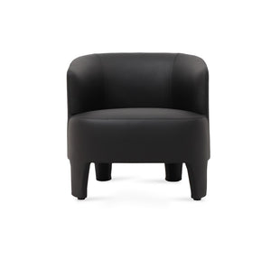 Soho Concept Camilla Lounge Armchair – Elegant, Durable Seating With 5-10 Year Fabric Guarantees, 350 Lbs Capacity Black  Soho-concept-dining-chair-12971
