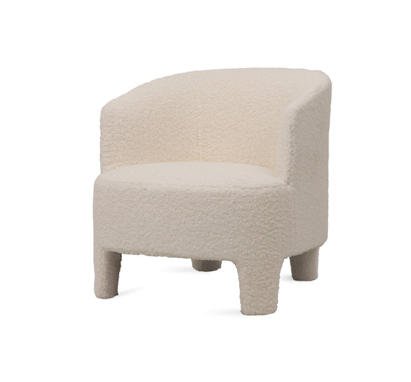 Soho Concept Camilla Lounge Armchair – Elegant, Durable Seating With 5-10 Year Fabric Guarantees, 350 Lbs Capacity White  Soho-concept-dining-chair-12972