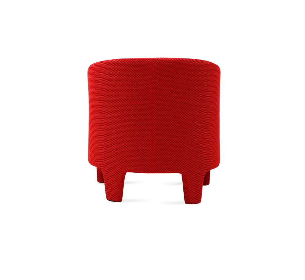 Soho Concept Camilla Lounge Armchair – Elegant, Durable Seating With 5-10 Year Fabric Guarantees, 350 Lbs Capacity Red  Soho-concept-dining-chair-12974