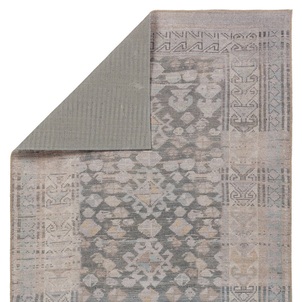 Jaipur Living Canteena Oakley Can01 Rug154714 Powerloomed Machinemade 100% Polyester Traditional Medallion Indoor Rug Gray, Tan 100% Polyester, 100% Polyester Rug154714