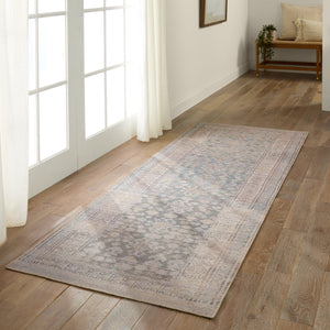 Jaipur Living Canteena Oakley Can01 Rug154739 Powerloomed Machinemade 100% Polyester Traditional Medallion Indoor Rug Gray, Tan 100% Polyester, 100% Polyester Rug154739