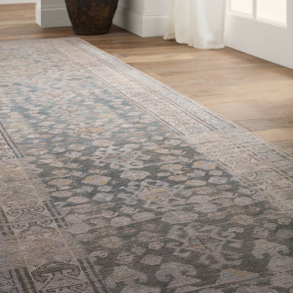 Jaipur Living Canteena Oakley Can01 Rug154706 Powerloomed Machinemade 100% Polyester Traditional Medallion Indoor Rug Gray, Tan 100% Polyester, 100% Polyester Rug154706