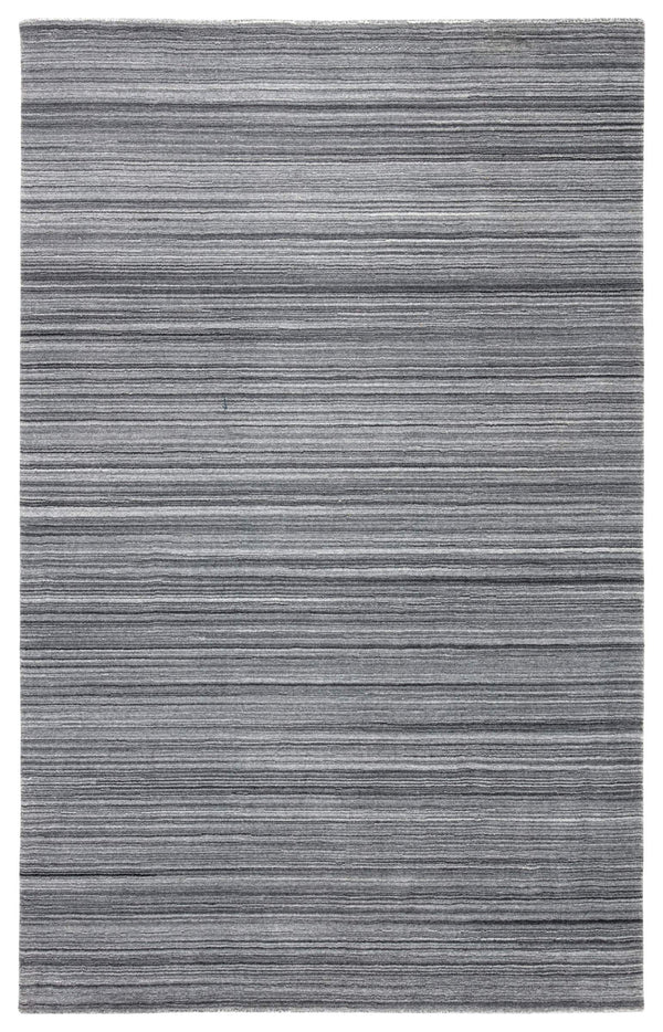 Jaipur Living Jaipur Living Tundra Hand Loomed Plush Polyester Accent Rug for Modern Interiors Dark Gray 8'X10' RUG143285