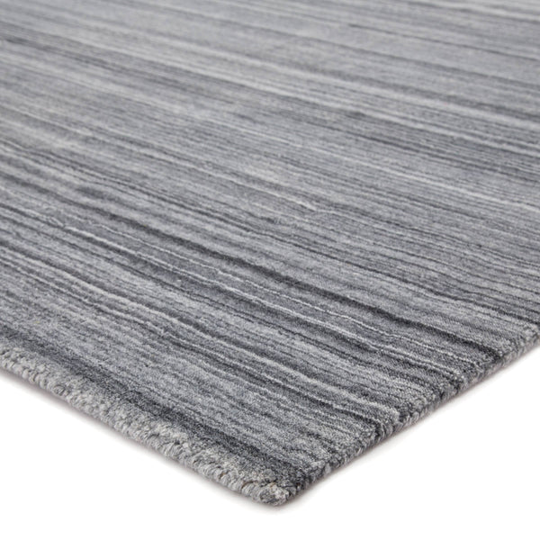 Jaipur Living Jaipur Living Tundra Hand Loomed Plush Polyester Accent Rug for Modern Interiors Dark Gray 8'X10' RUG143285