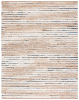 Safavieh Cape Stylish Handwoven Rug - Contemporary Design Meets Traditional Craftsmanship For Timeless Elegance Natural ,Light Blue 35% Jute,35% Canvas,30% Cotton Cap151l-6sq