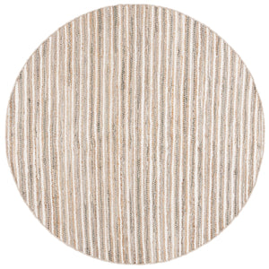 Safavieh Cape Stylish Handwoven Rug - Contemporary Design Meets Traditional Craftsmanship For Timeless Elegance Natural ,Green 35% Jute,35% Canvas,30% Cotton Cap151y-8