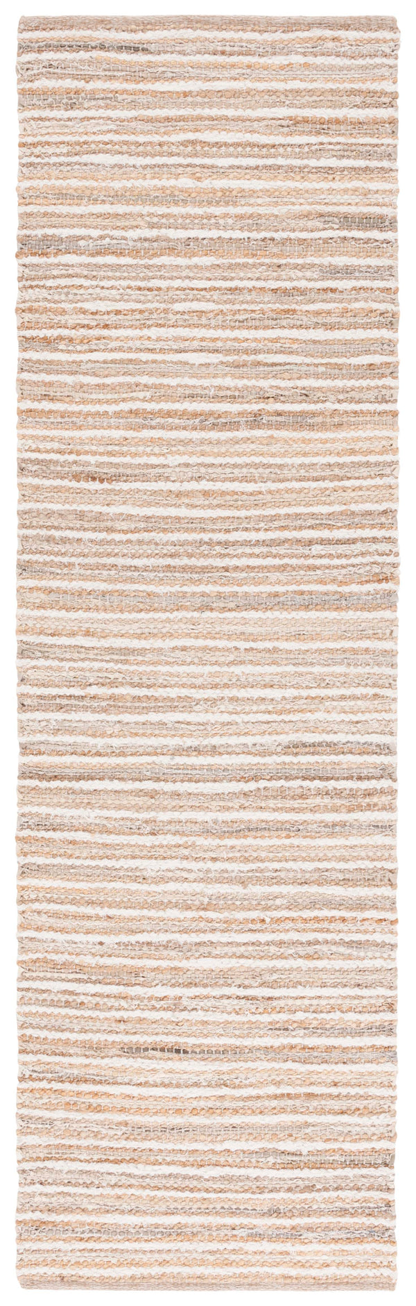 Safavieh Cape Cod Handwoven Area Rug – Modern Minimalist Stripe Design For Elegant Home Decor With Comfort Natural ,Beige 35% Jute,35% Canvas,30% Cotton Cap152b-3