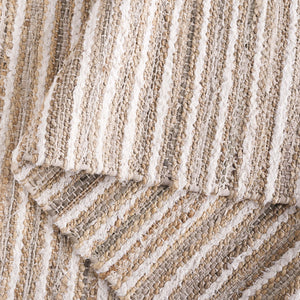 Safavieh Cape Cod Handwoven Area Rug – Modern Minimalist Stripe Design For Elegant Home Decor With Comfort Natural ,Beige 35% Jute,35% Canvas,30% Cotton Cap152b-3