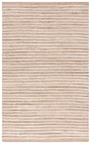 Safavieh Cape Cod Handwoven Area Rug – Modern Minimalist Stripe Design For Elegant Home Decor With Comfort Natural ,Beige 35% Jute,35% Canvas,30% Cotton Cap152b-3