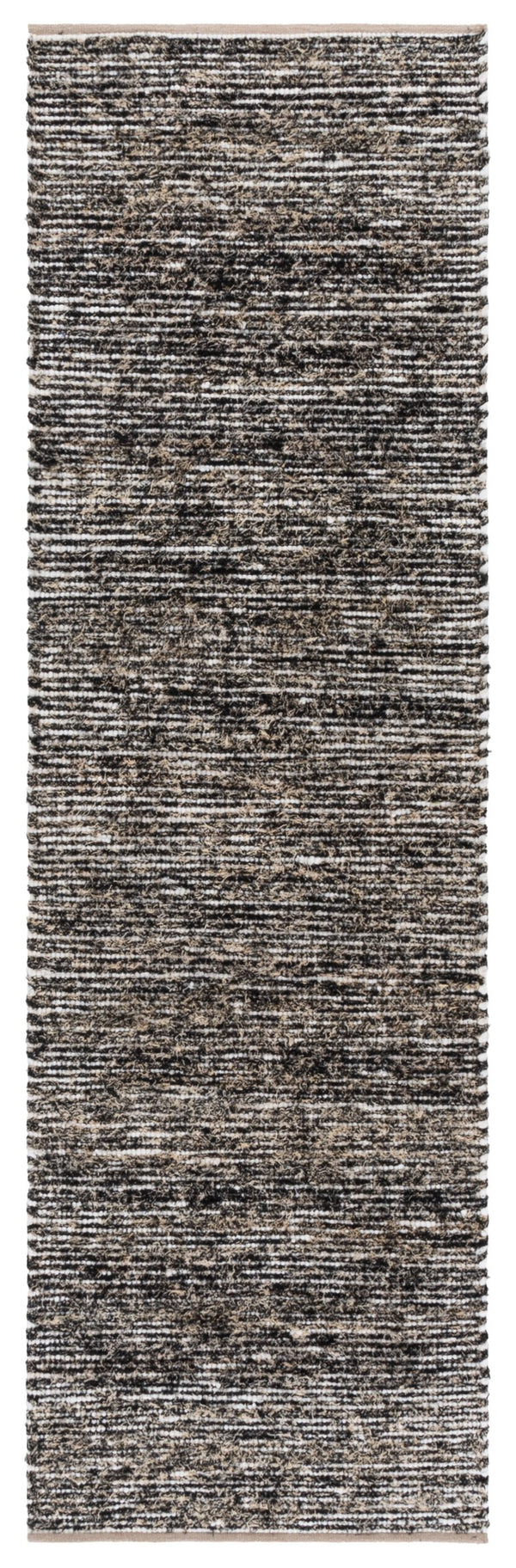 Safavieh Cape Handwoven Beige And Black Area Rug — Low-Profile 3/8" Pile, Durable Artisan-Crafted Modern Design 8'-0" x 10'-0" CAP154B-8