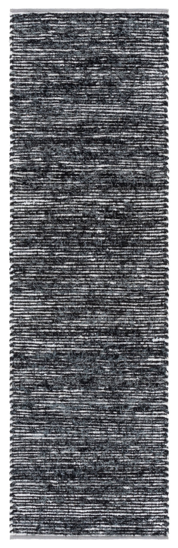 Safavieh Cape Handwoven Grey And Black Square Rug, Low 3/8" Pile, Modern Abstract Design For High-Traffic Spaces 6'-0" x 6'-0" CAP154F-6SQ