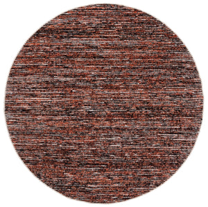 Safavieh Cape Handwoven Orange And Black Abstract-Modern Area Rug — Durable Low-Profile Accent For Living Spaces 3'-0" x 5'-0" CAP154P-3