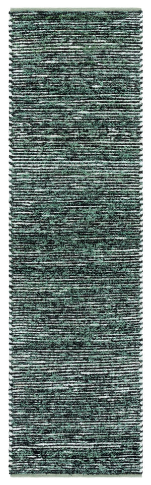 Safavieh Cape Cod Area Rug Handwoven In India — Contemporary Green And Black Abstract Pattern, Durable Low Pile 3'-0" x 5'-0" CAP154Y-3