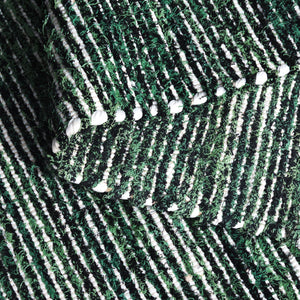 Safavieh Cape Handwoven Green And Black Modern Area Rug, Plush 3/8" Pile, Durable Cotton-Poly Blend, Stylish Centerpiece 6'-0" x 9'-0" CAP154Y-6