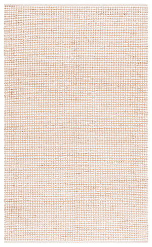 Safavieh Cape Hand-Loomed Natural Ivory Area Rug — Low-Profile Cotton-Jute Texture For Modern, Coastal Decor 4'-0" x 6'-0" CAP175A-4