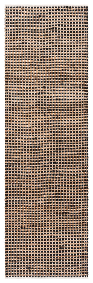 Safavieh Cape Cod Hand-Loomed Runner With Cotton–Jute Blend, Coastal Natural Tones And Subtle Black Accents 2'-3" x 8'-0" CAP175Z-28