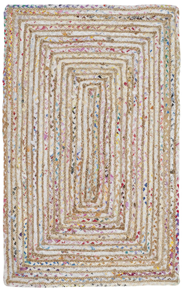 Safavieh Cape Cod Hand Woven Cotton Area Rug – Artisan Crafted In India, Unique Design For Cozy Spaces Beige ,Multi Cotton Cap202b-11r
